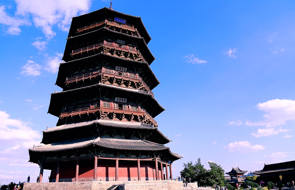 应县木塔 Yingxian Wooden Pagoda